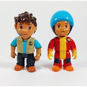 2007 Go Diego Go Dino Rescue Hero Mattel PVC Plastic Figures Mattel